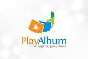 Play Album Logo Template Design