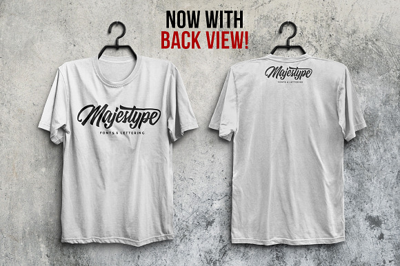 MJT Realistic T-Shirt Mock-Up in Product Mockups - product preview 5