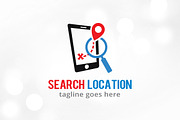 Search Location Logo Template