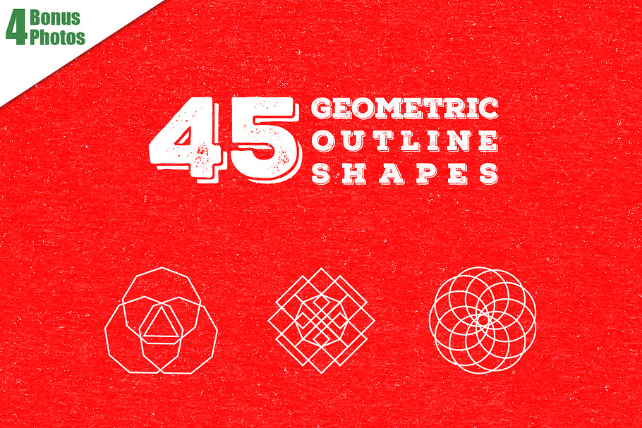 45 Geometric Shapes  in Objects - product preview 8
