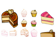 illustrated cakes 