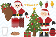 Christmas Vector Santa Claus Designs