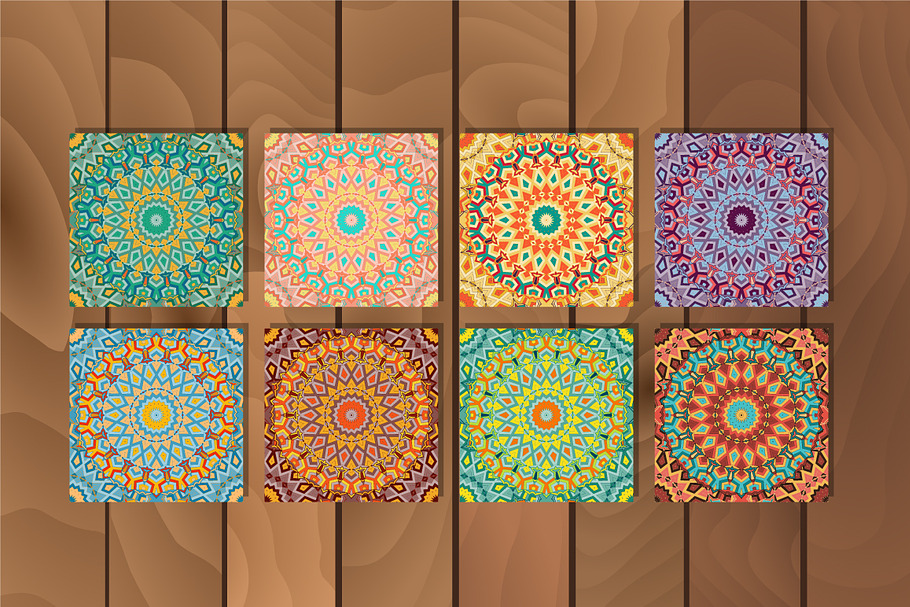 Arabesque seamless pattern set in Patterns - product preview 8