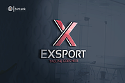Export - Letter X Logo