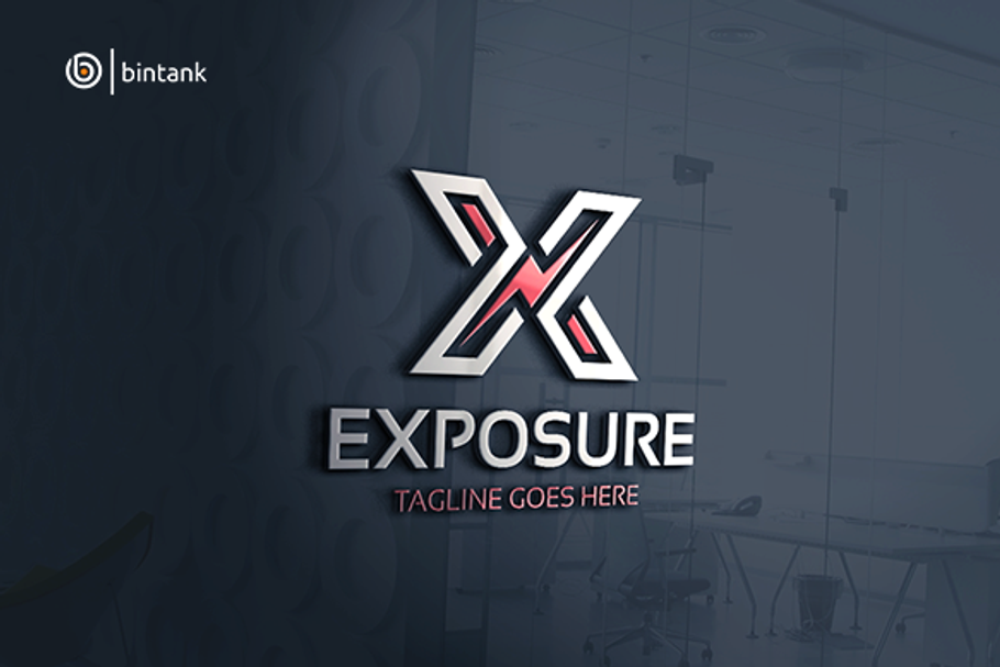 Exposure - Letter X Logo in Logo Templates - product preview 8