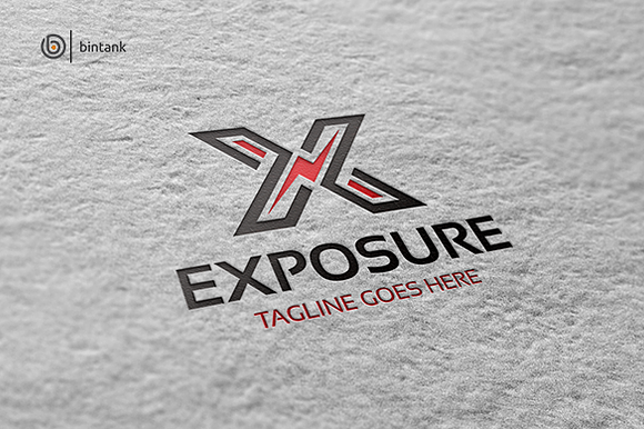 Exposure - Letter X Logo in Logo Templates - product preview 2