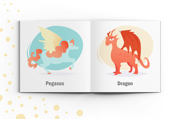 Mythological and fairy creatures in Graphics - product preview 1