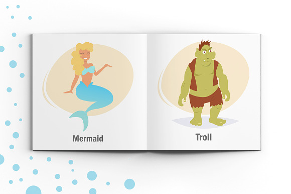 Mythological and fairy creatures in Graphics - product preview 2