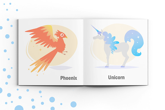 Mythological and fairy creatures in Graphics - product preview 3