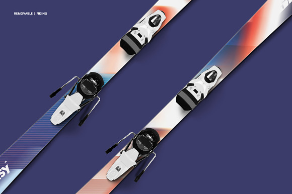 Ski Mockup in Product Mockups - product preview 3
