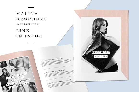 MALINA Social Media Pack & 20Pattern in Instagram Templates - product preview 8