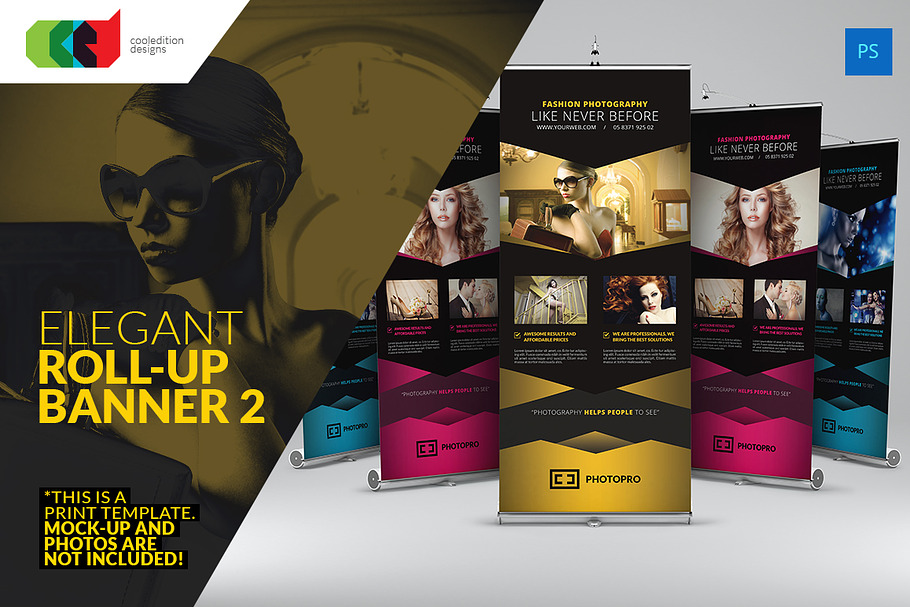 Elegant Roll-Up Banner 2 in Flyer Templates - product preview 8