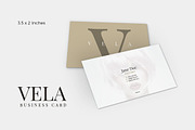 Vela Business Card Template
