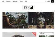 Floral - Personal WP Blog Theme