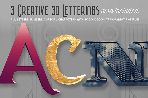 ArtDeco 3D Frames in Graphics - product preview 12
