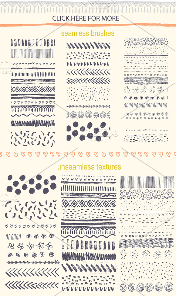 50%OFF! Whimsical Inky brushes!  in Objects - product preview 3