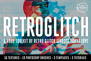 RetroGlitch | Photoshop Bundle