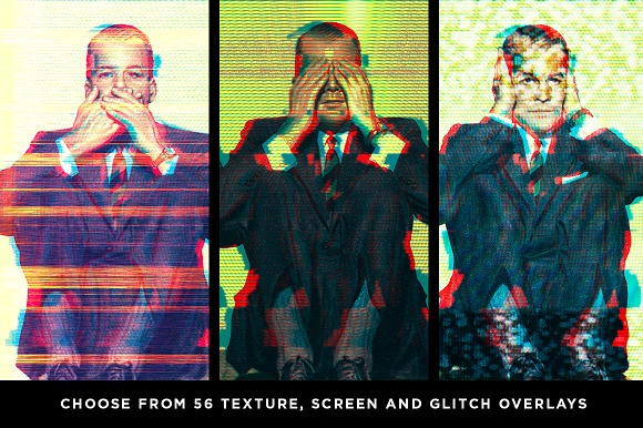 RetroGlitch | Photoshop Bundle in Photoshop Layer Styles - product preview 2