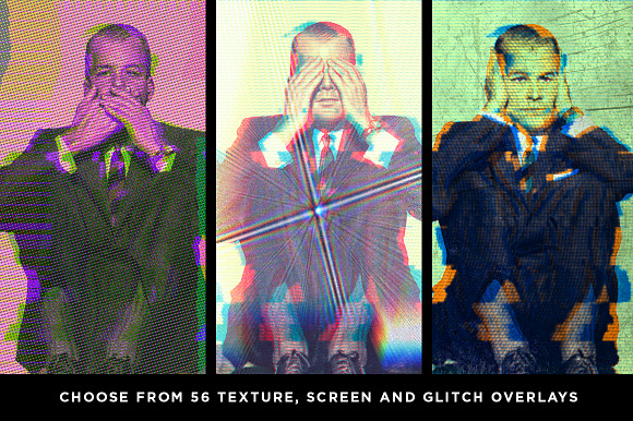 RetroGlitch | Photoshop Bundle in Photoshop Layer Styles - product preview 3