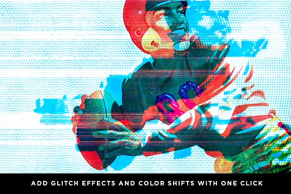 RetroGlitch | Photoshop Bundle in Photoshop Layer Styles - product preview 4
