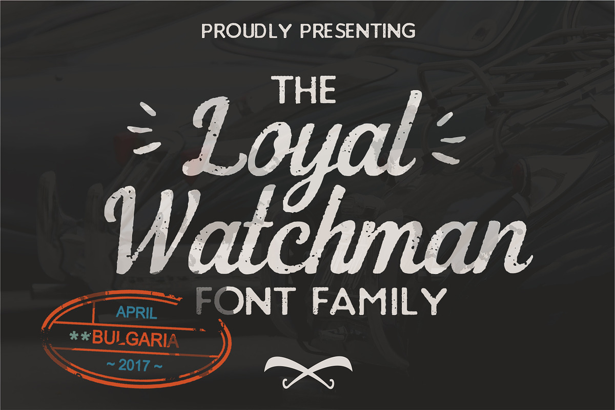 The Loyal Watchman Family in Display Fonts - product preview 8