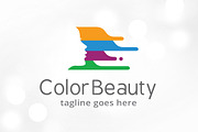 Color Beauty Logo Template