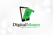 Digital Money Logo Template