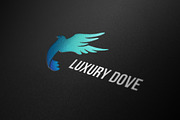 Dove Logo Luxury Flying Bird