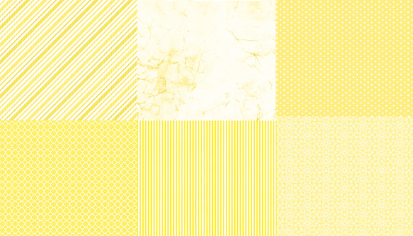 Fresh & Fun Yellow 18 Paper Pack in Objects - product preview 3