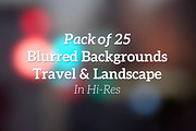 25 Blurred Backgrounds Travel RETINA