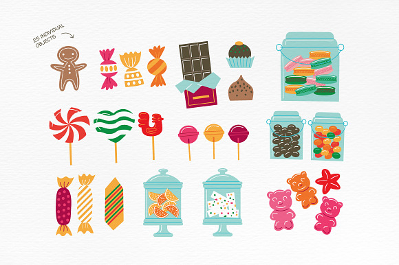 Sweet shop in Illustrations - product preview 1