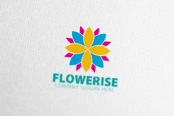 Flower Logo in Logo Templates - product preview 3