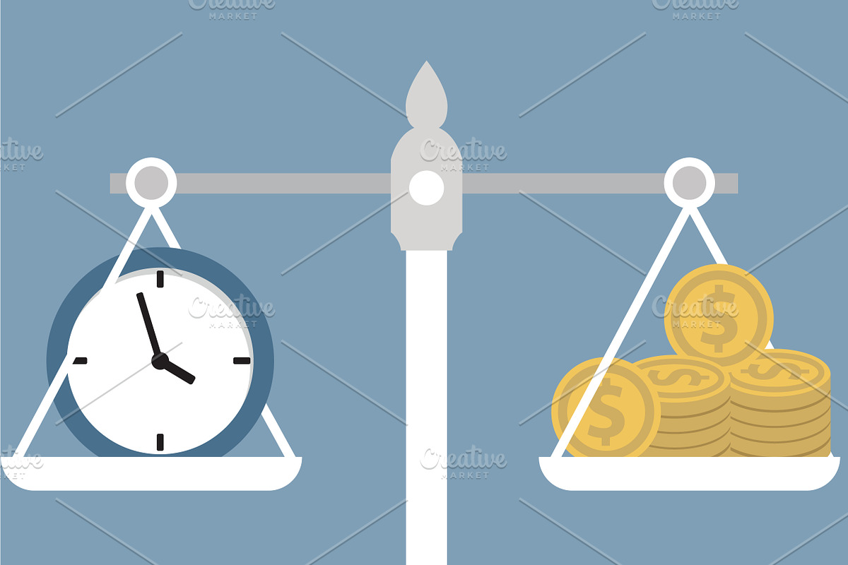 Time is Money in Illustrations - product preview 8