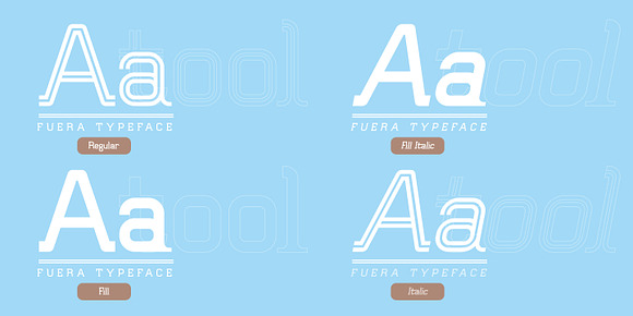 Fuera in Display Fonts - product preview 1