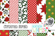Christmas Floral Patterns