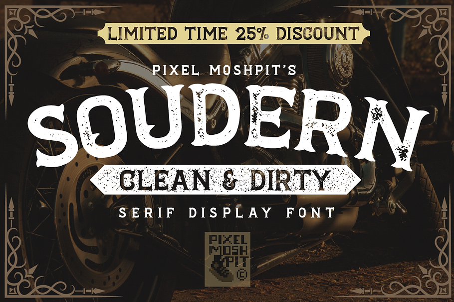 Soudern + 25% Discount in Display Fonts - product preview 8