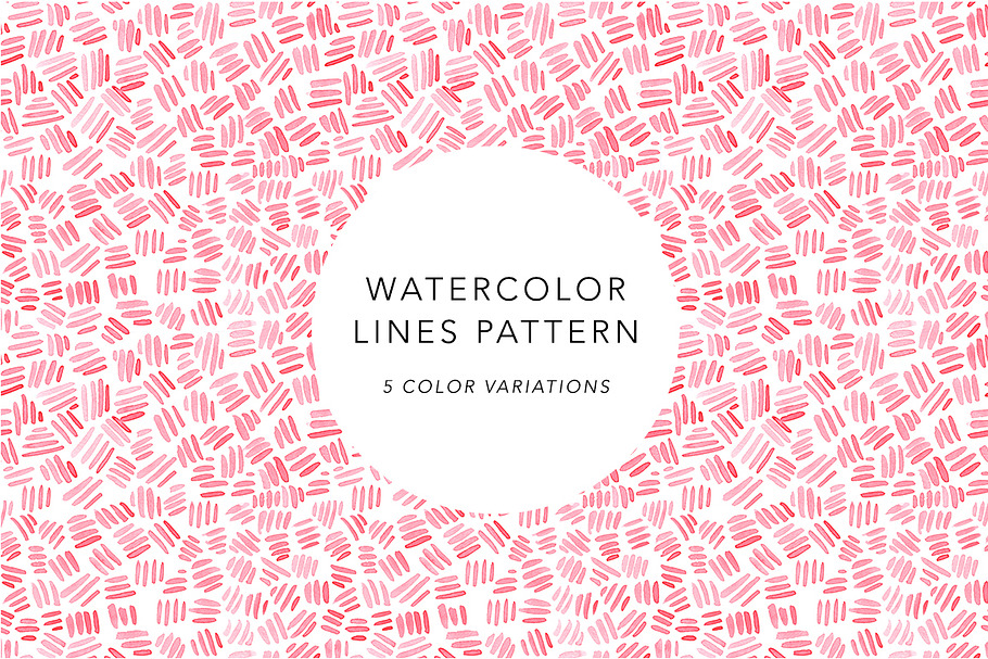Watercolor Lines Pattern in Patterns - product preview 8