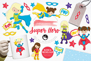 Super Hero illustration pack
