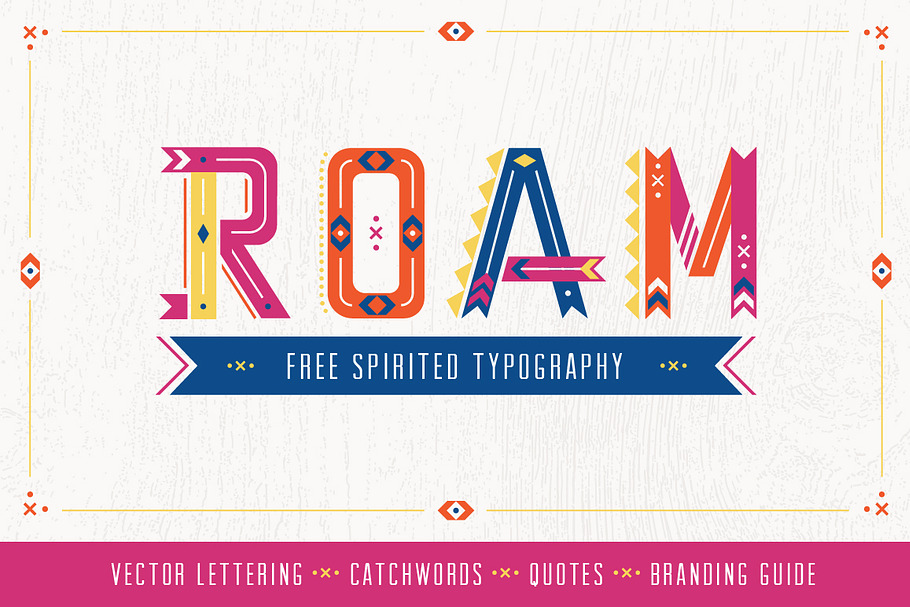ROAM: Geometric Type Collection in Display Fonts - product preview 8