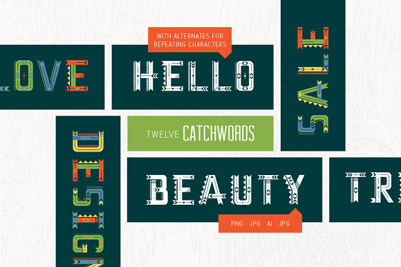 ROAM: Geometric Type Collection in Display Fonts - product preview 5