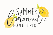 Summer Lemonade + Extras