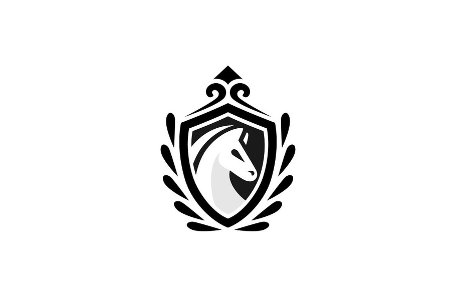 Royal Horse Logo Template 