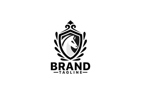 Royal Horse Logo Template  in Logo Templates - product preview 2