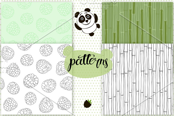 Bears in Patterns - product preview 3
