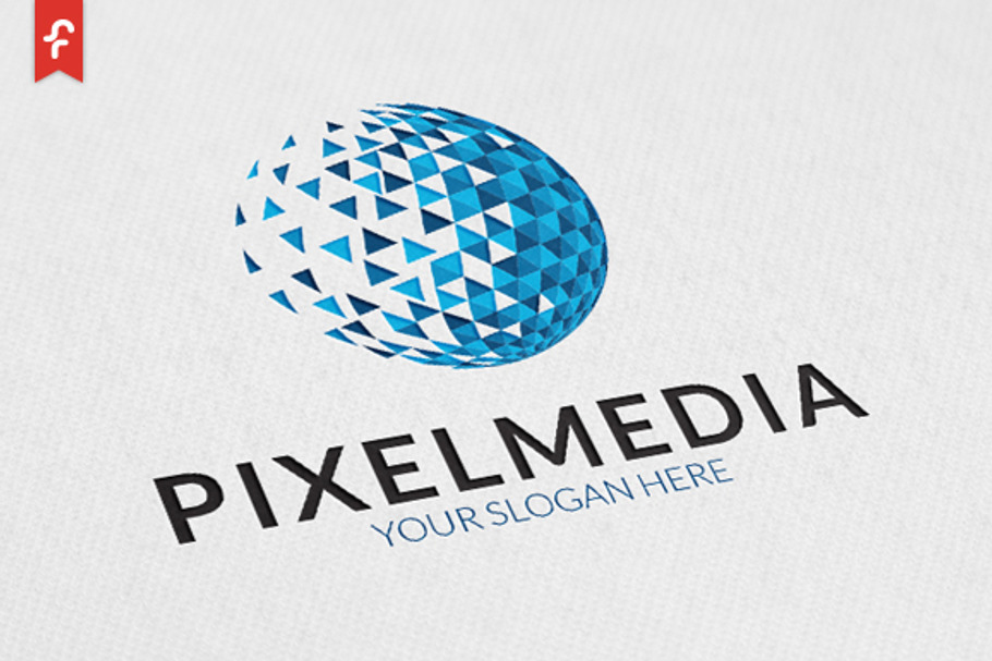 Pixel Media Logo in Logo Templates - product preview 8