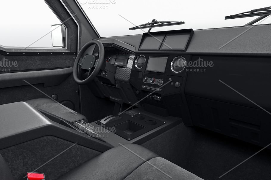 Car interior dashboard leather in Graphics - product preview 8