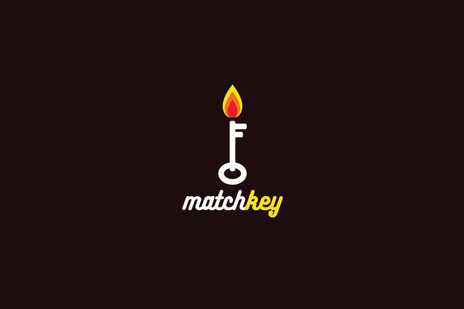 Match Key Logo Template in Logo Templates - product preview 8