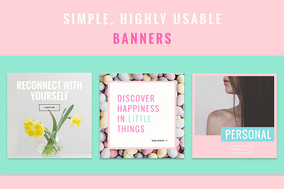 Colorful Social Media Designs in Instagram Templates - product preview 7