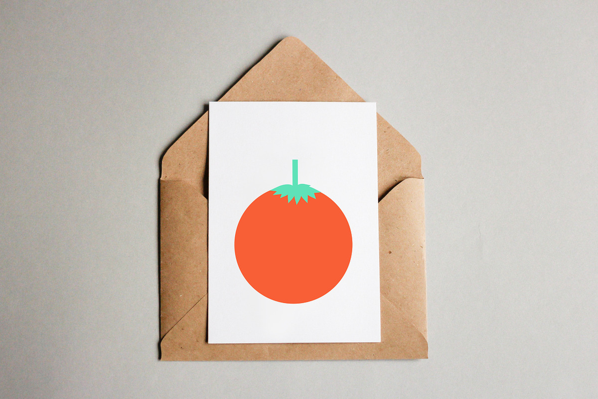 Tomato Art Illustration in Illustrations - product preview 8