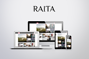 Raita | Minimal Theme for Writers